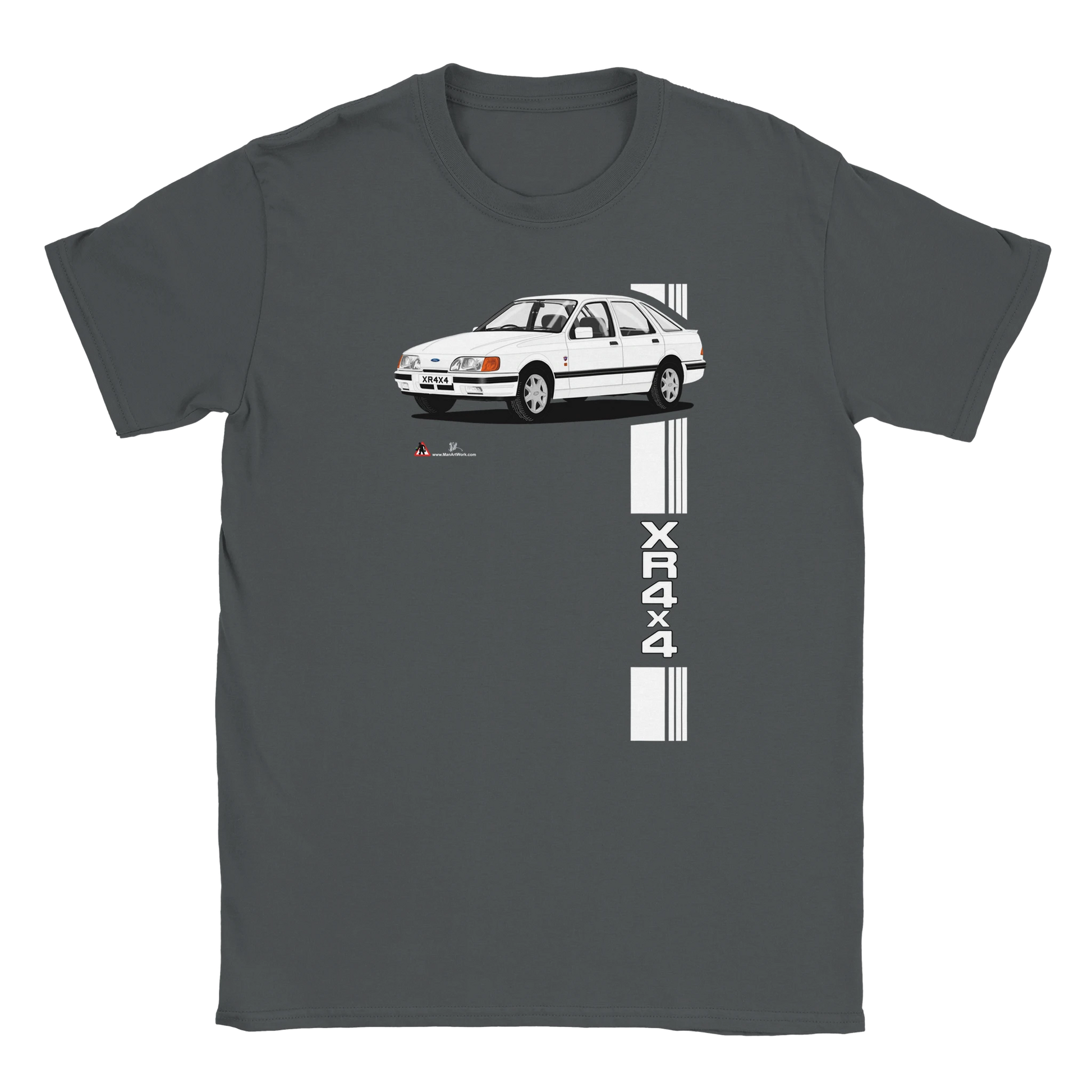 Ford Sierra XR4x4 in White T Shirt