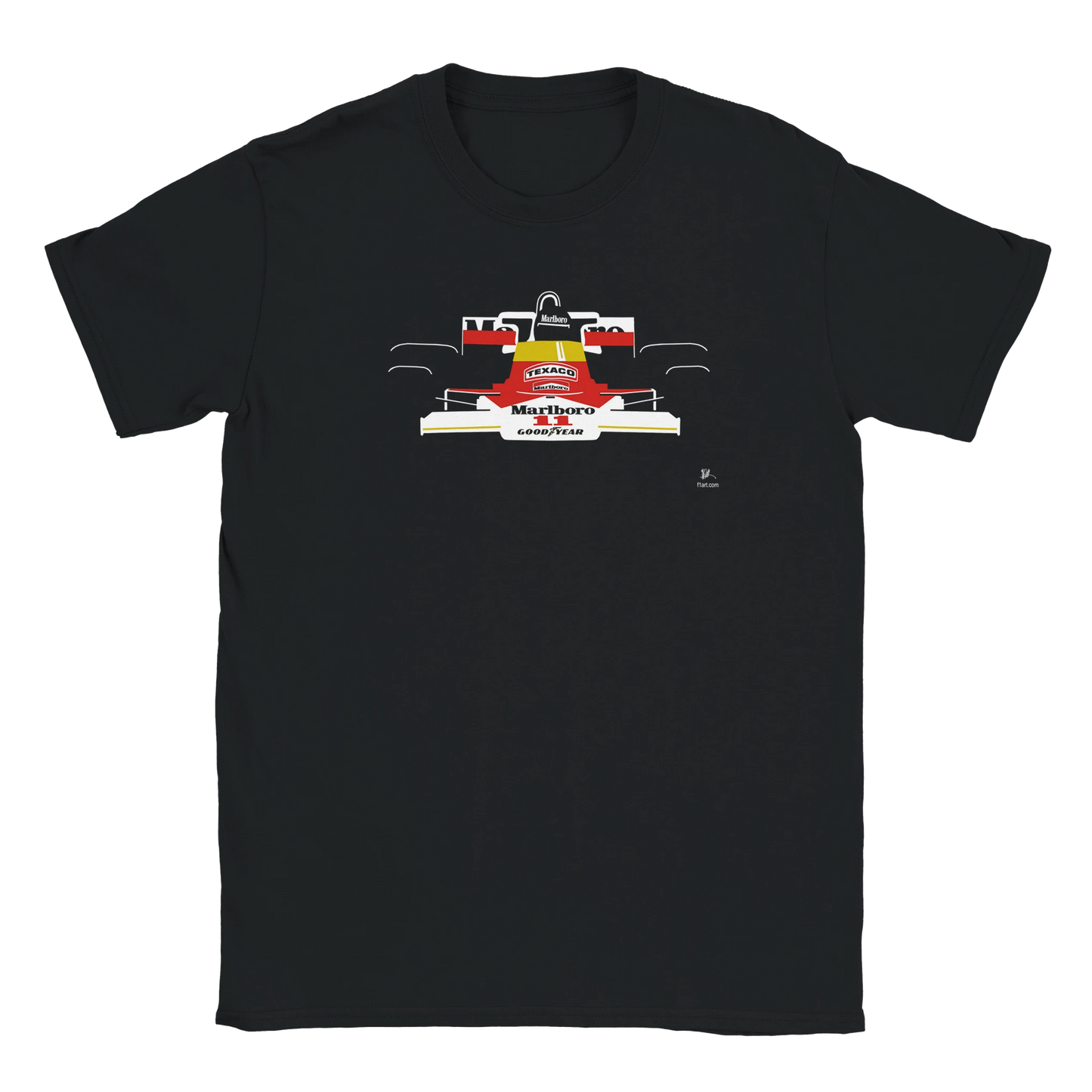 F1 Motor Racing McLaren M23 Hunt T Shirt