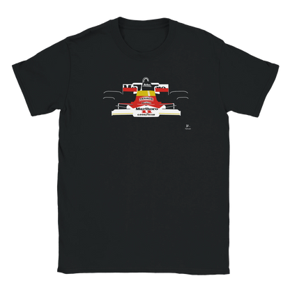 F1 Motor Racing McLaren M23 Hunt T Shirt