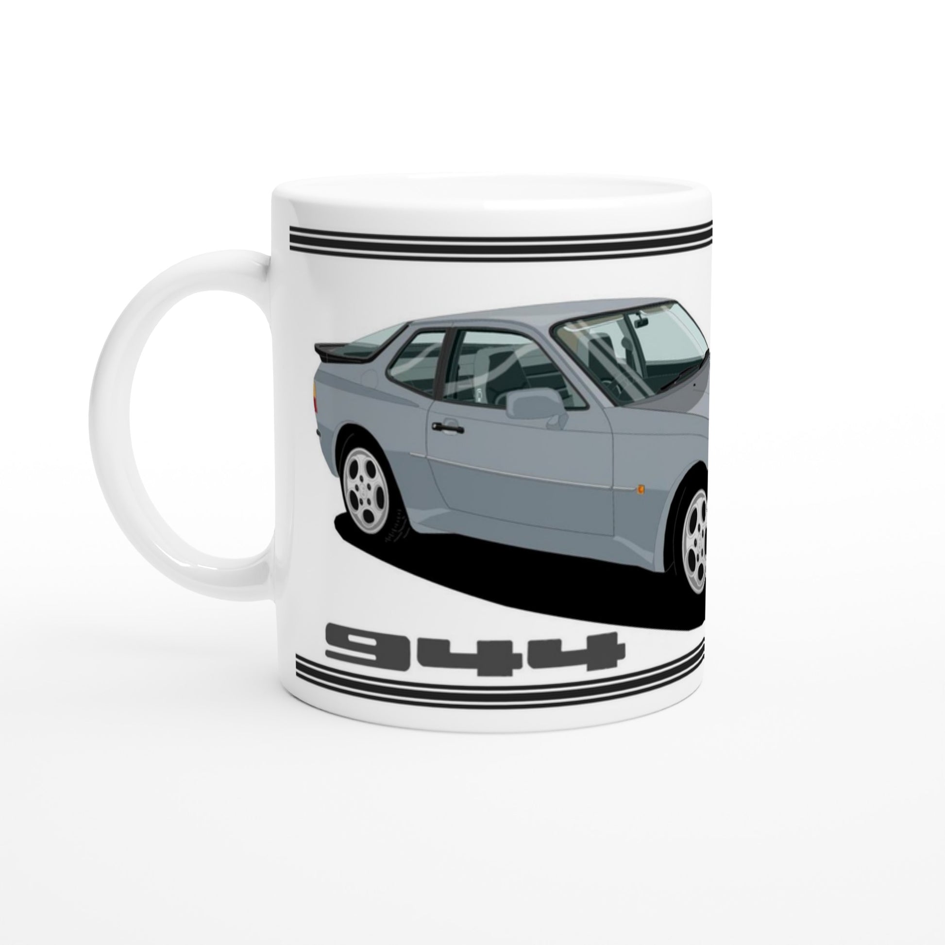 Porsche 944 Mk1 in Grey Art Mug