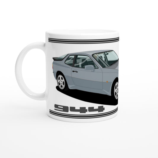 Porsche 944 Mk1 in Grey Art Mug